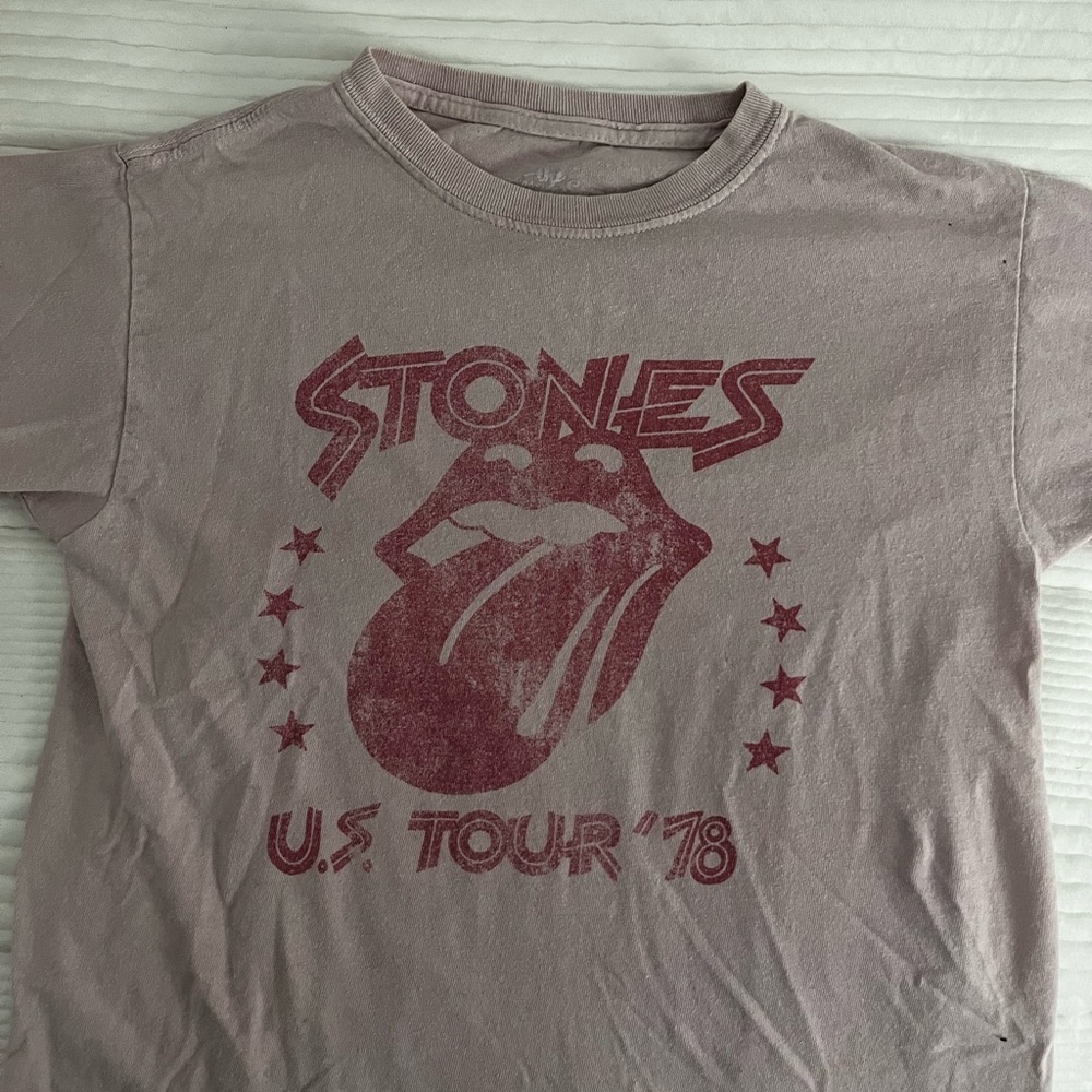 Vintage rolling stones top